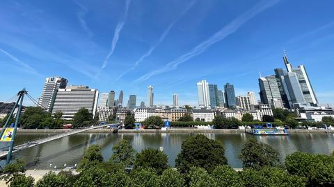 Ausblick vom Dach des Städel Museums 