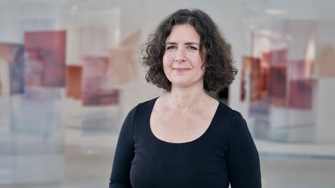 Christina Leber, Geschäftsführerin und Künstlerische Leiterin der Kunststiftung DZ BANK