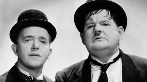 Stan Laurel und Oliver Hardy