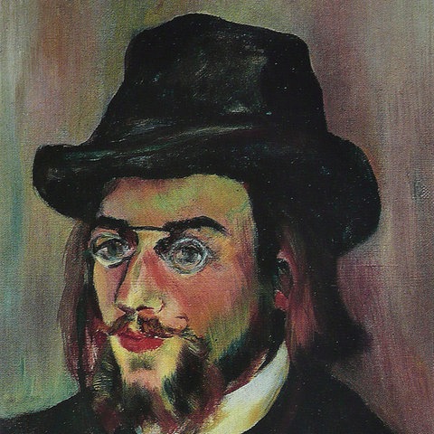 Erik Satie portraitiert von Suzanne Valadon, 1893