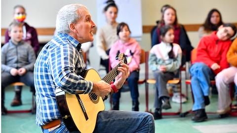 Gitarrist und Chorleiter Martin Martmöller aus Witten