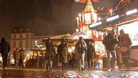 Weihnachtsmarkt in Darmstadt