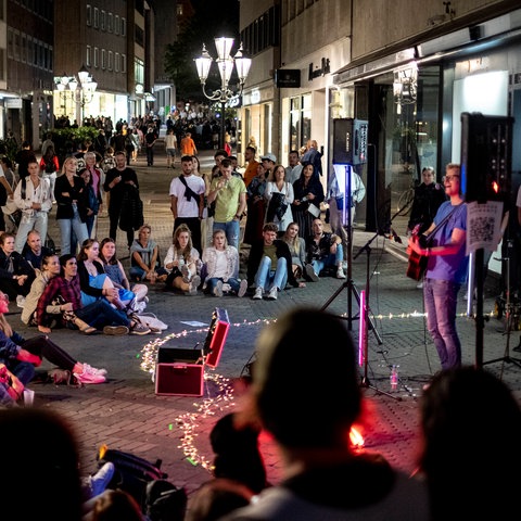 Bardentreffen, hier in Nürnbergs Innenstadt