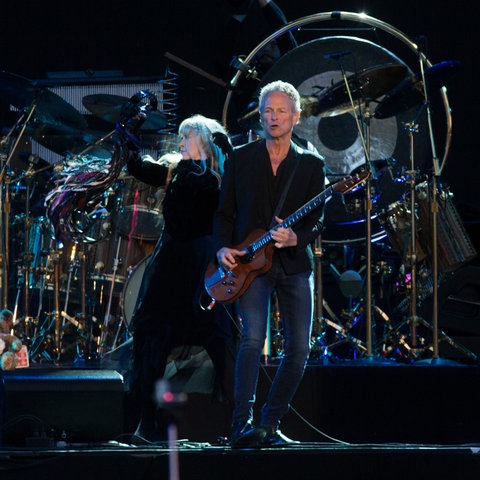 Stevie Nicks und Lindsey Buckingham,  Isle of Wight Festival 2015