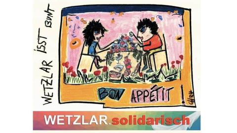 Plakat zu "Wetzlar isst bunt"