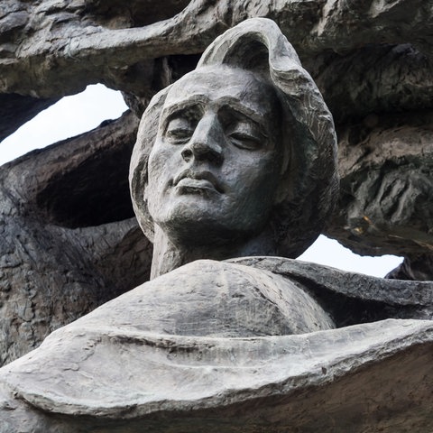 Denkmal für Frederic Chopin im  Lazienki-Park, Warschau