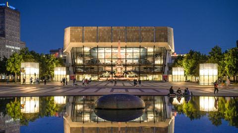 Das Gewandhaus in Leipzig