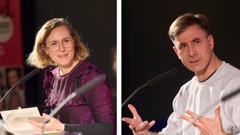 Barbi Marković und Tijan Sila beim Textland Literaturfest