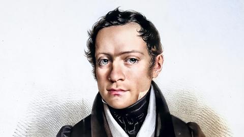 Carl Czerny (21.2.1791-15.7.1857): österreichischer Komponist, Pianist und Klavierpädagoge. Historisch, digital restaurierte Reproduktion einer Vorlage aus dem 19. Jh.