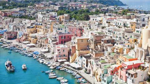 Procida, eine Insel im Golf von Neapel