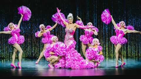 Szene aus "La cage aux folles" am Staatstheater Kassel