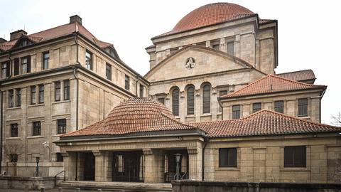 Die Westend-Synagoge in Frankfurt